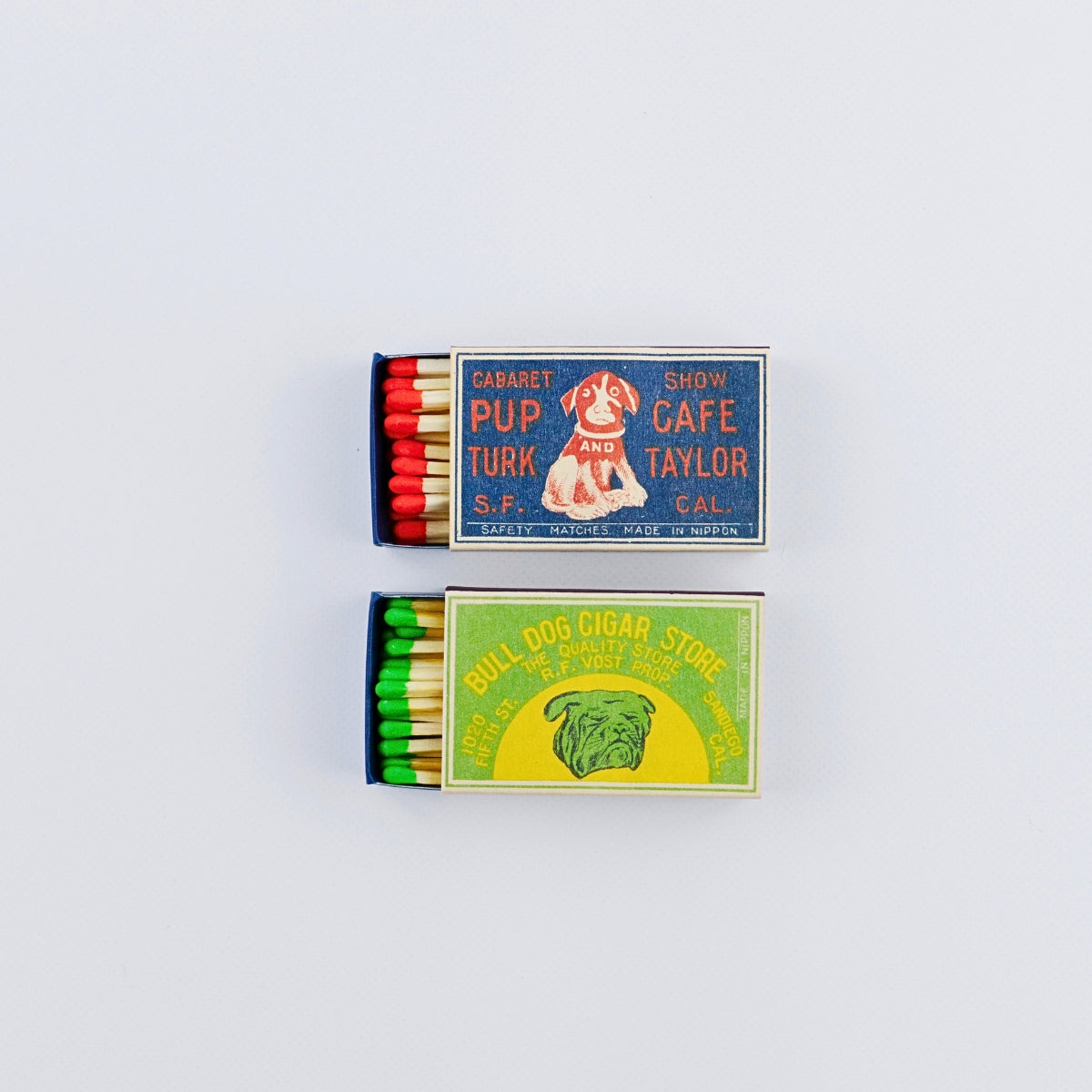 MDF Assorted Retro Matches - Family Pets - Trade Pack of 6 Units