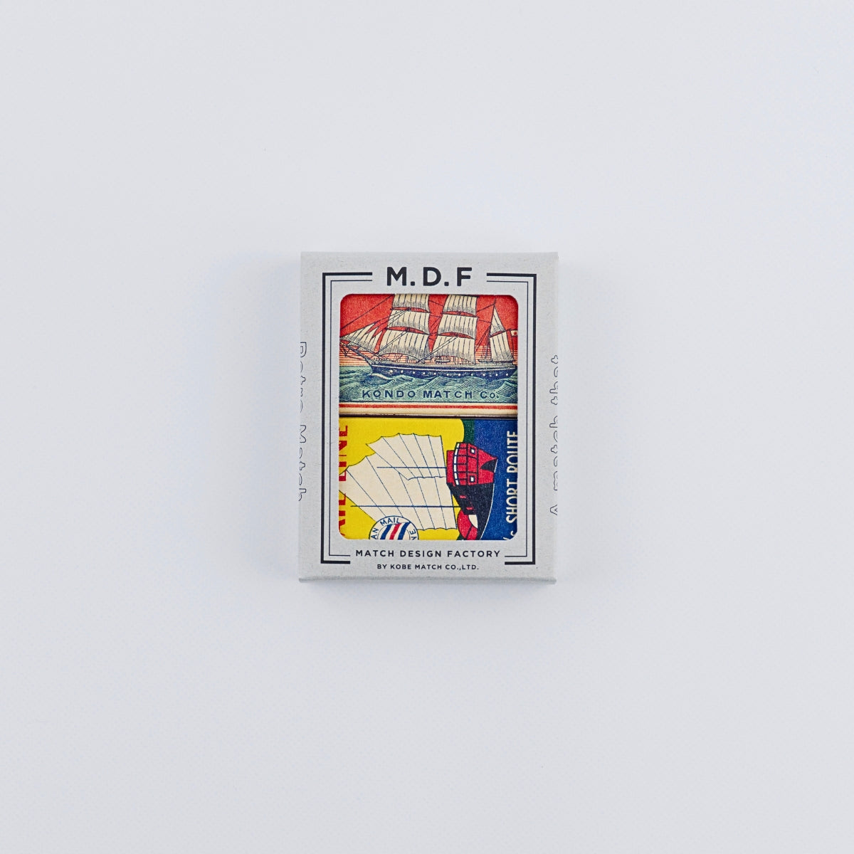 MDF Assorted Retro Matches - Mariner’s Box - Trade Pack of 6 Units