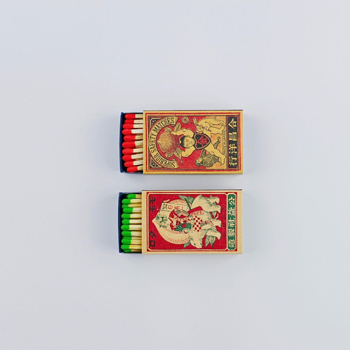 MDF Assorted Retro Matches - The Spirit of Japan - Trade Pack of 6 Units