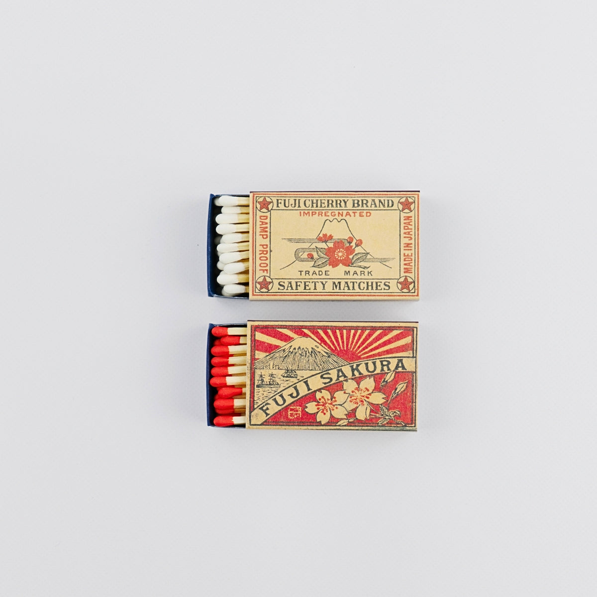 MDF Assorted Retro Matches - The Spirit of Japan - Trade Pack of 6 Units