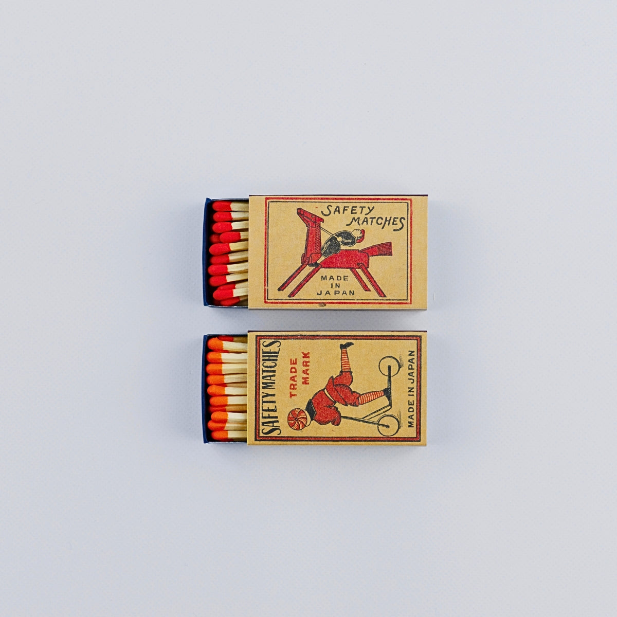 MDF Assorted Retro Matches - Whimsical Tales - Trade Pack of 6 Units