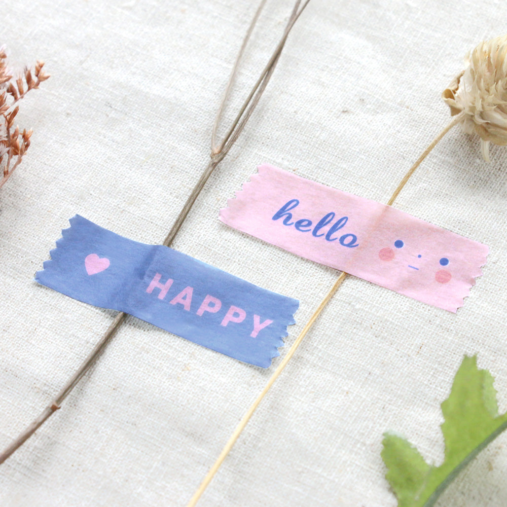 Iconic Masking Tape Message