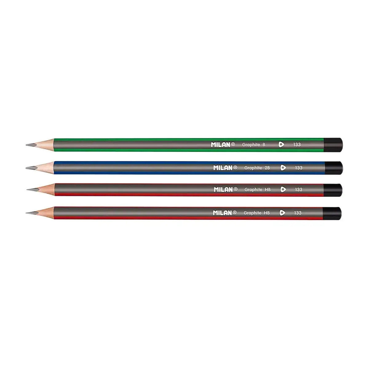 Milan Graphite Pencils & Synthetic Rubber Eraser 430 Set