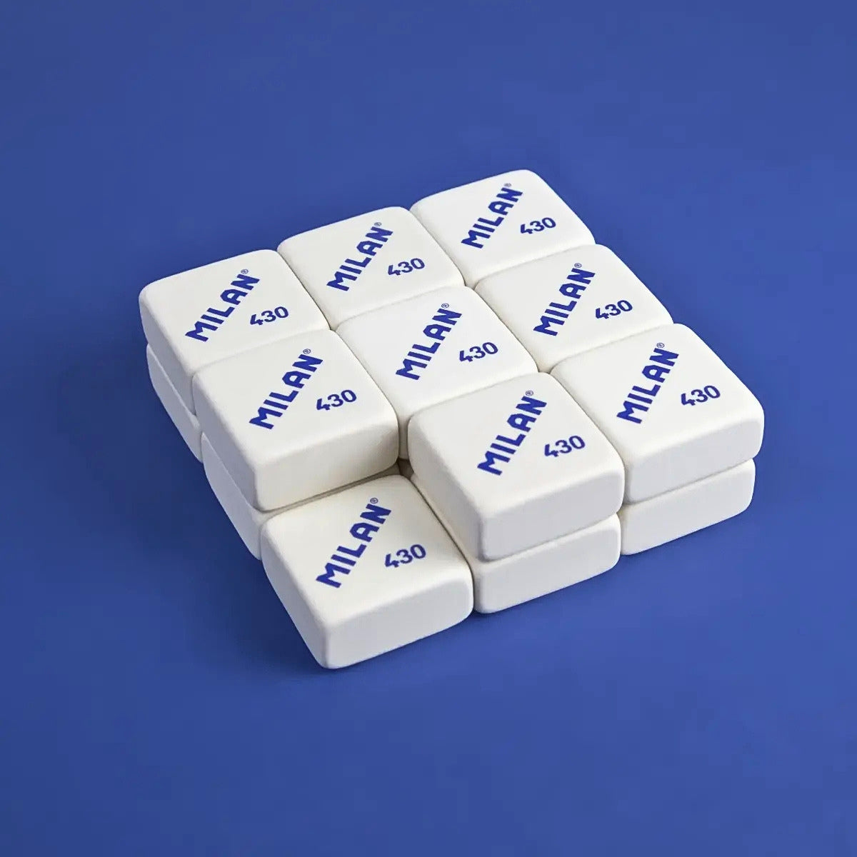 Milan Synthetic Erasers 430 And Nata Erasers 648 Set
