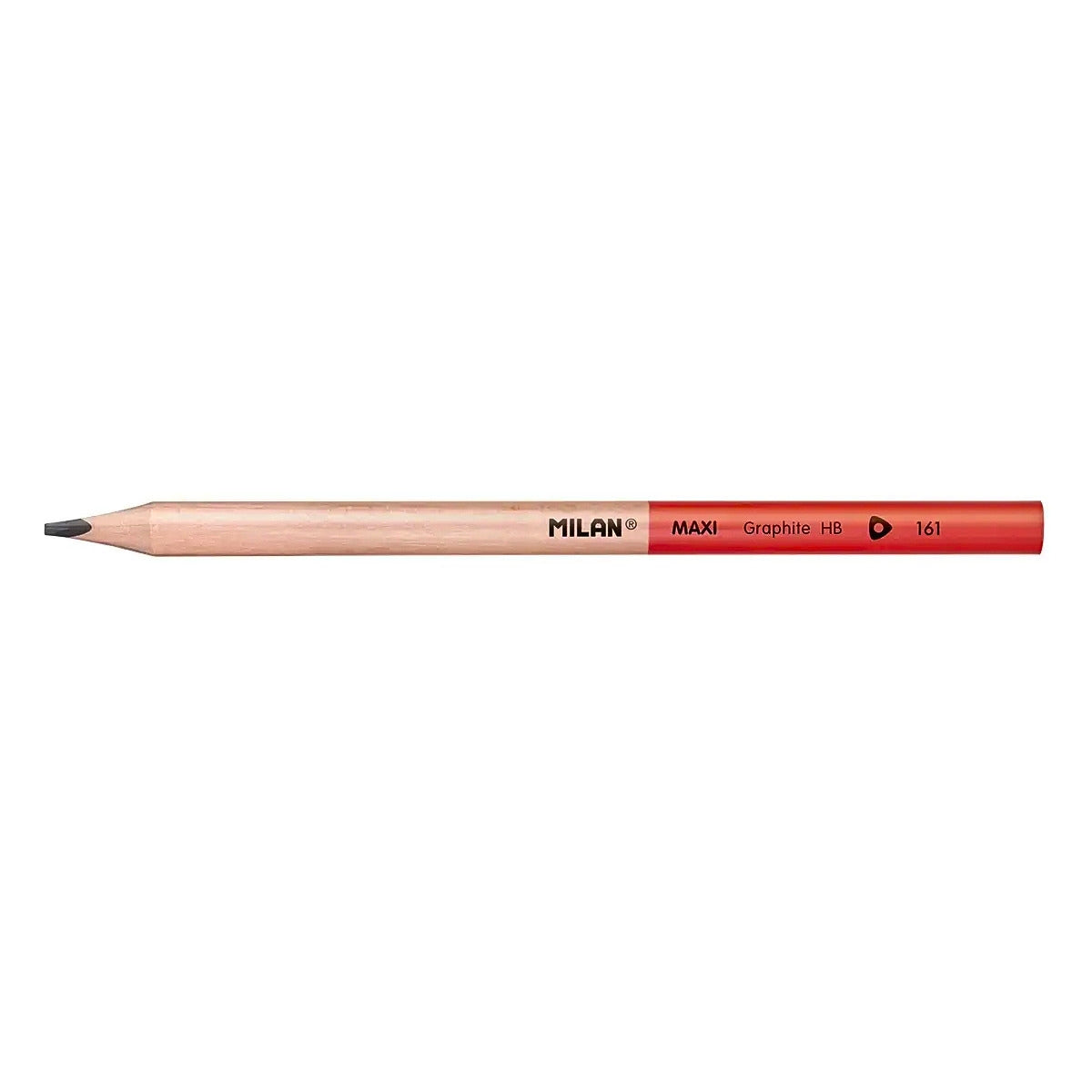 Milan Triangular MAXI HB Graphite Pencil (Set Of 12)