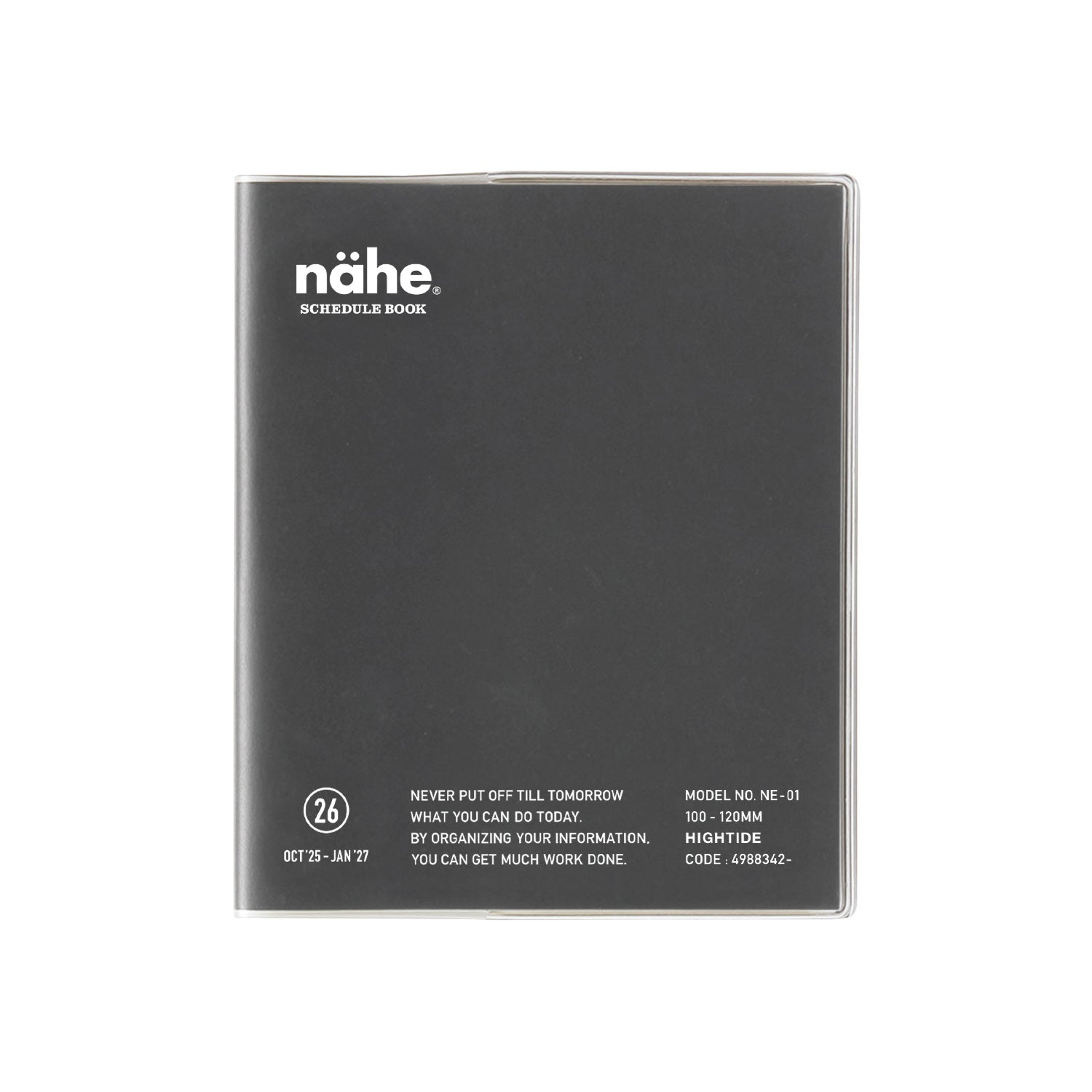 Hightide 2026 Nähe Square Monthly Planner