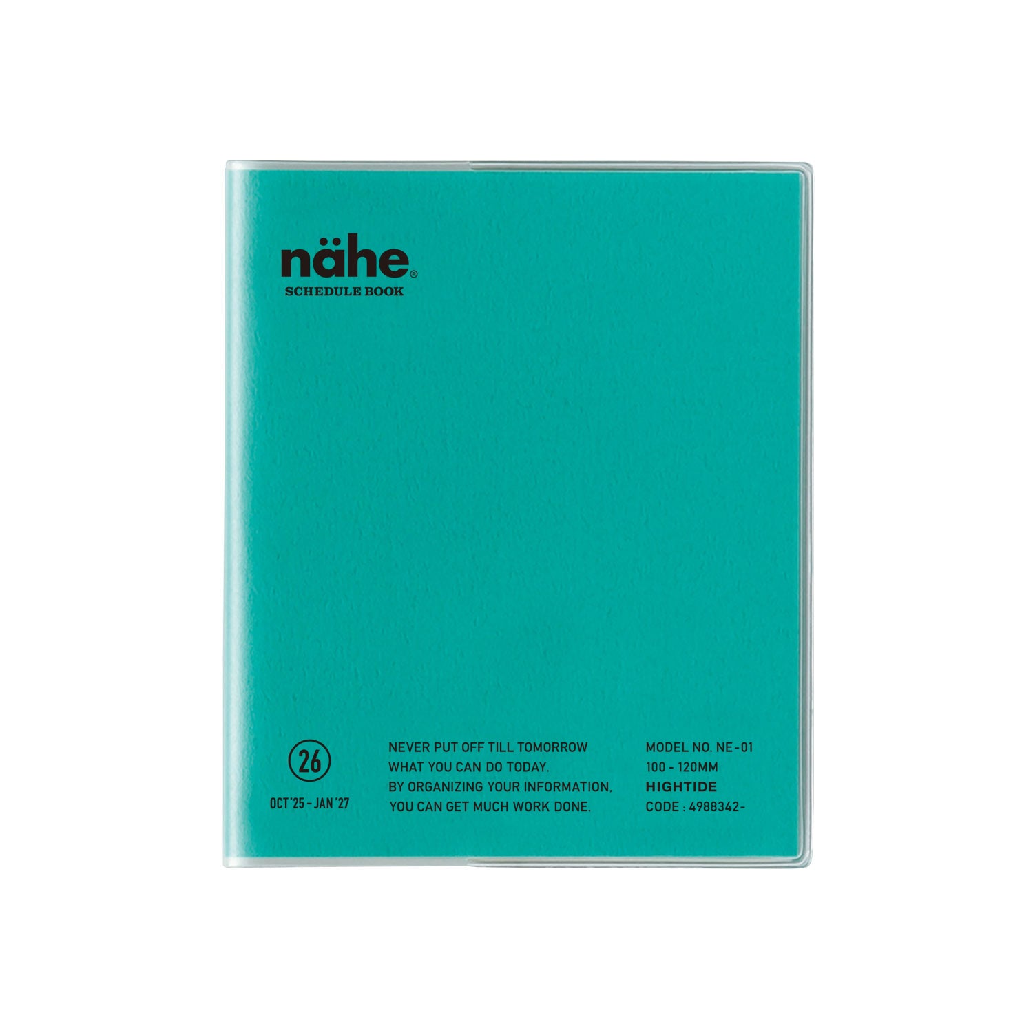 Hightide 2026 Nähe Square Monthly Planner