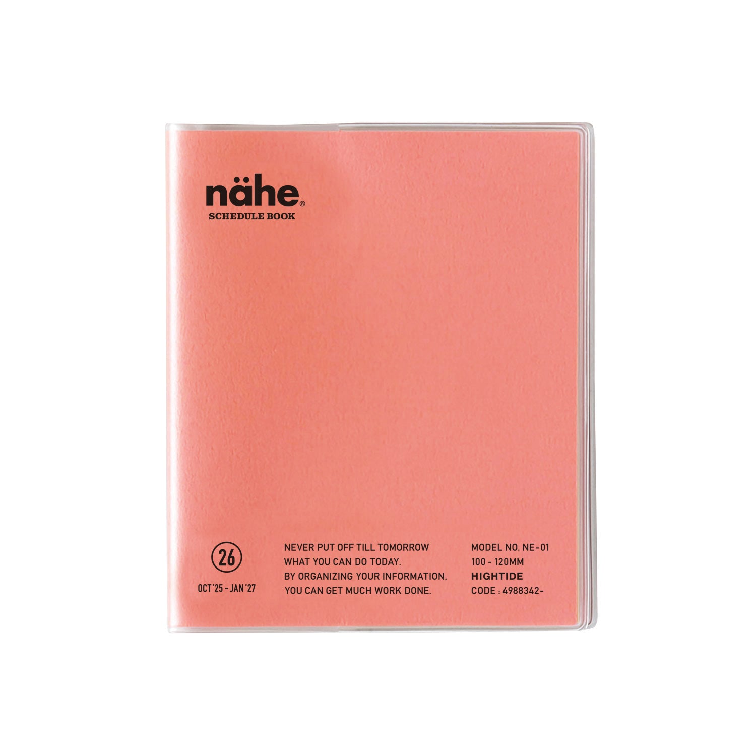 Hightide 2026 Nähe Square Monthly Planner