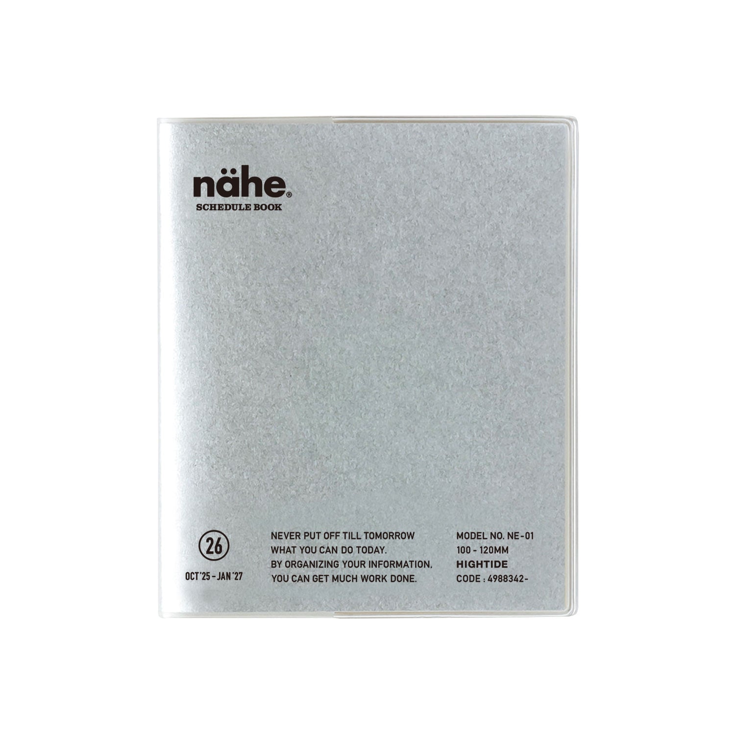Hightide 2026 Nähe Square Monthly Planner