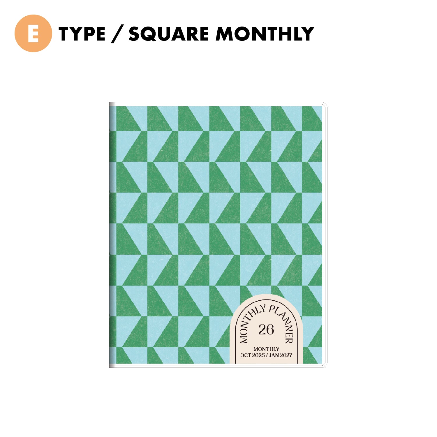 Hightide 2026 Sail Square Monthly Planner