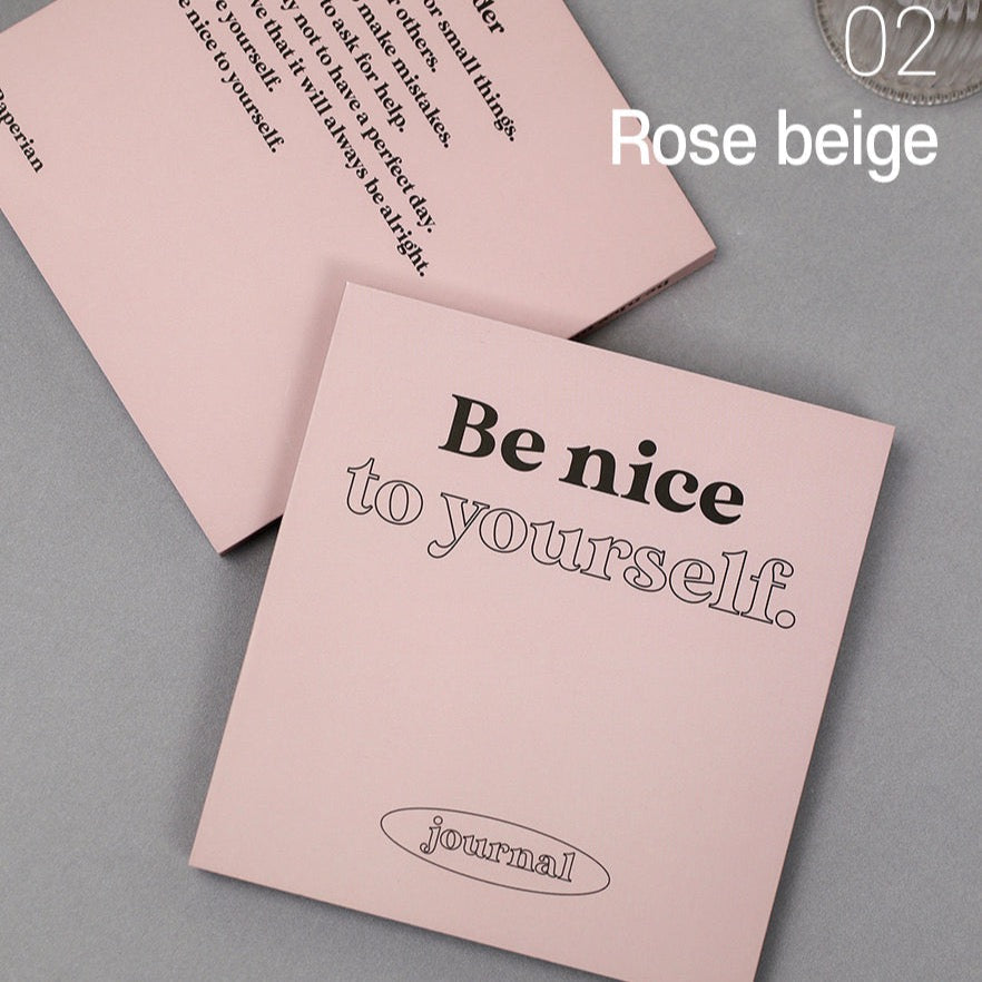 Paperian Be Nice to Yourself Diary