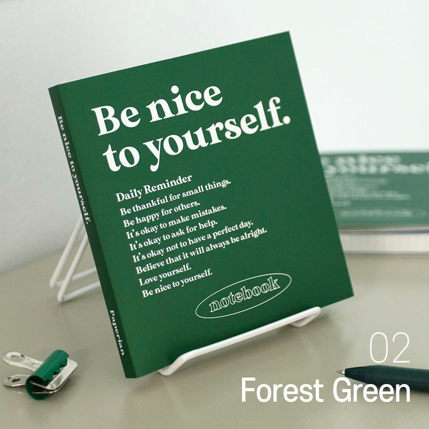 Paperian 'Be Nice To Yourself' Notebook