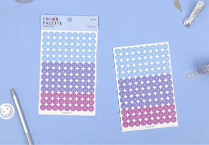 Paperian Colour Palette Stickers - Face