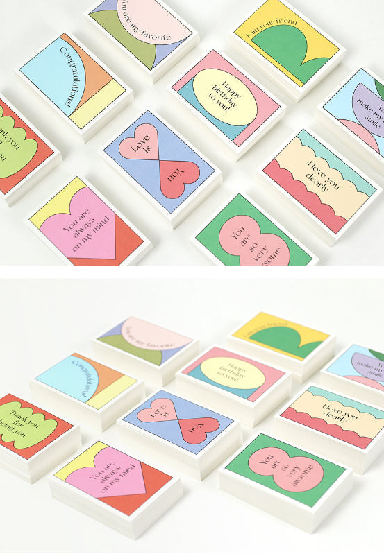 Paperian Kind Message Card Set (10 Cards)