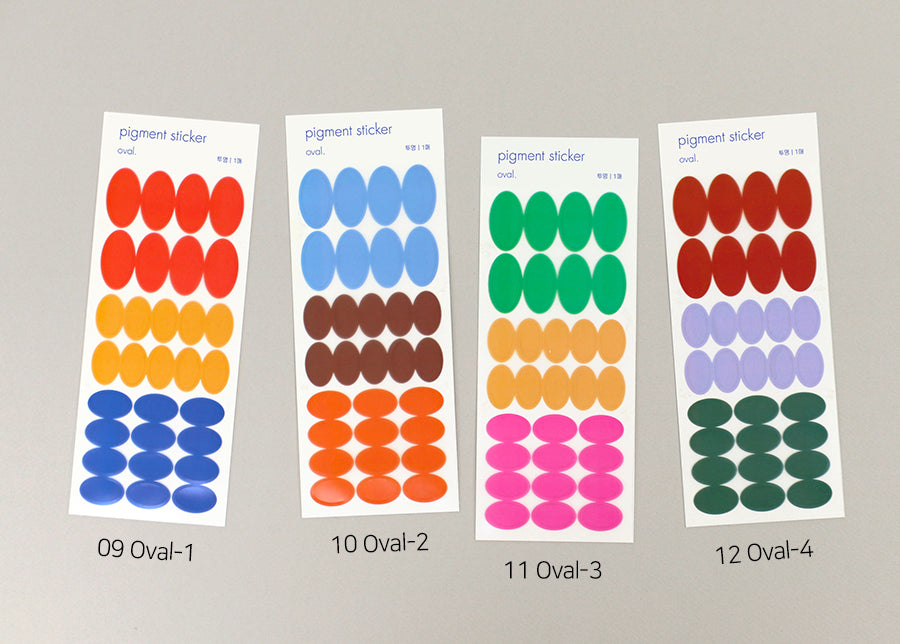 Paperian Pigment Sticker Transparent (Various Designs)