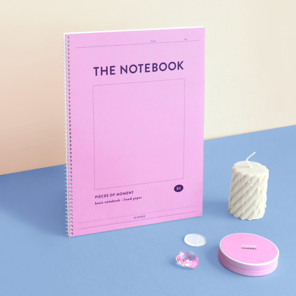 Iconic Basic Lined Notebook Semi-B5 – 26 Sheets