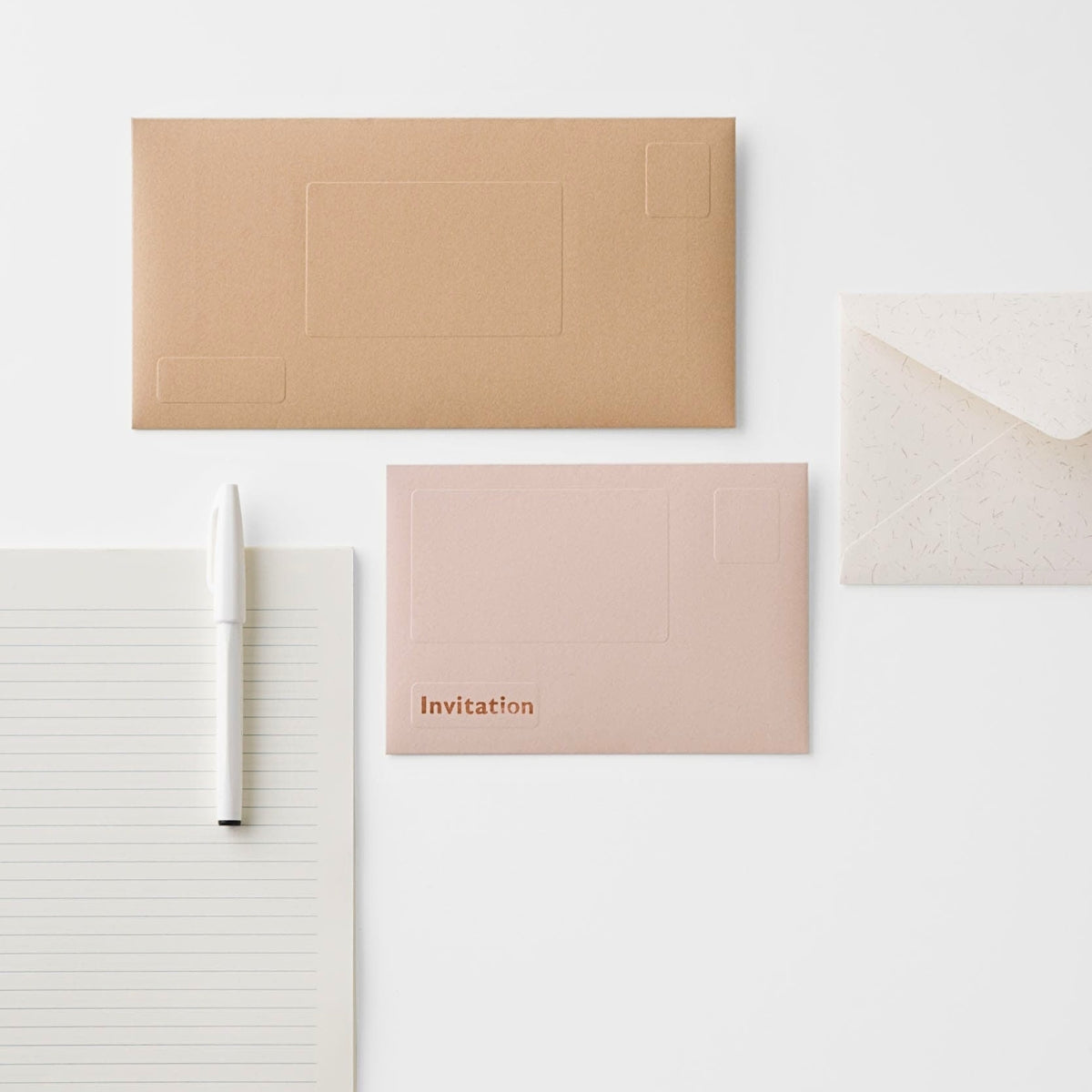 Sikigu Emboss Envelope Set (Pack of 3)