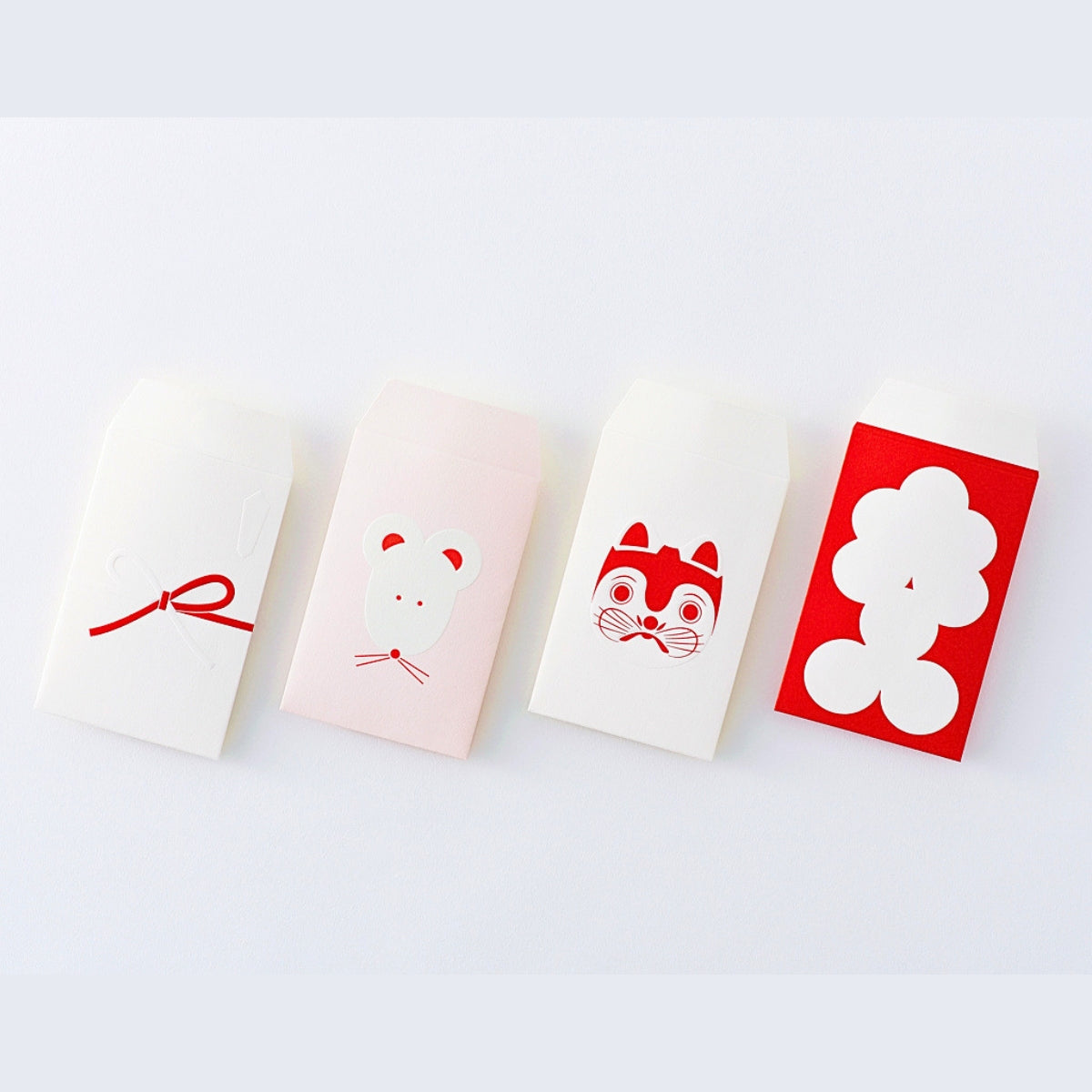 Sikigu Emboss Pochi Envelope Set (Pack of 3)