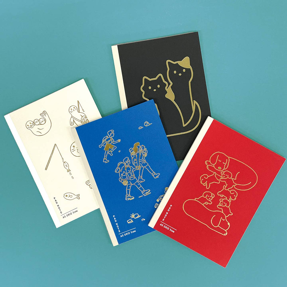 Sikigu Pad Note DEJIMA Edition A5 Grid Notebook