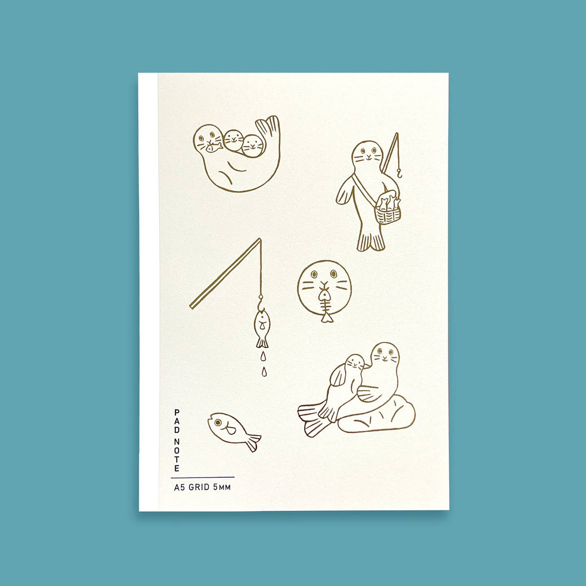 Sikigu Pad Note DEJIMA Edition A5 Grid Notebook