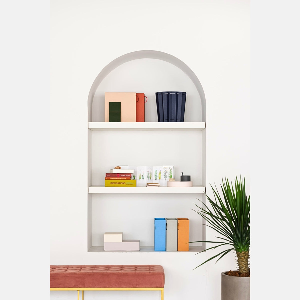Sikigu Zigzag Paper Storage Bin