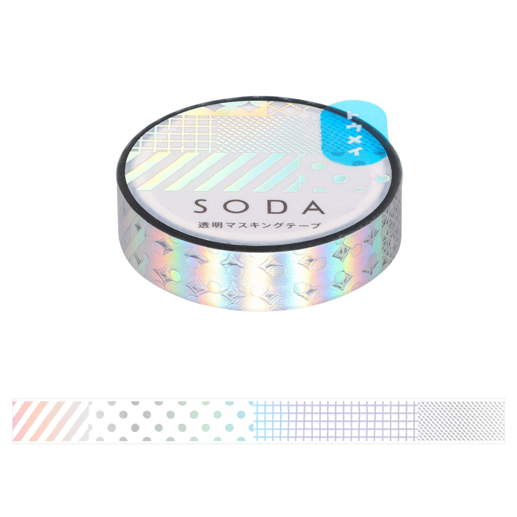 KING JIM SODA Foil Masking Tape (10mm)
