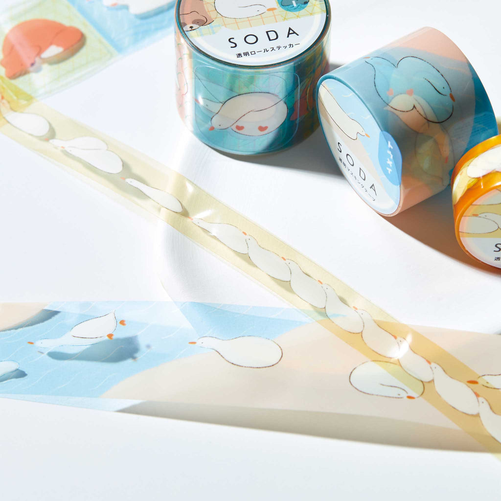 KING JIM SODA Film Masking Tape (15mm)