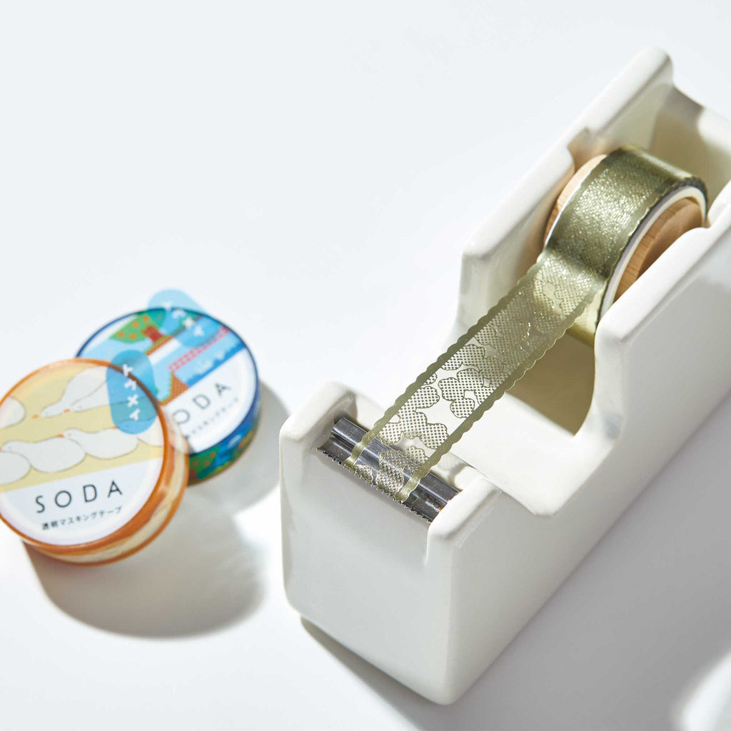 KING JIM SODA Foil & Die-Cut Masking Tape (15mm)