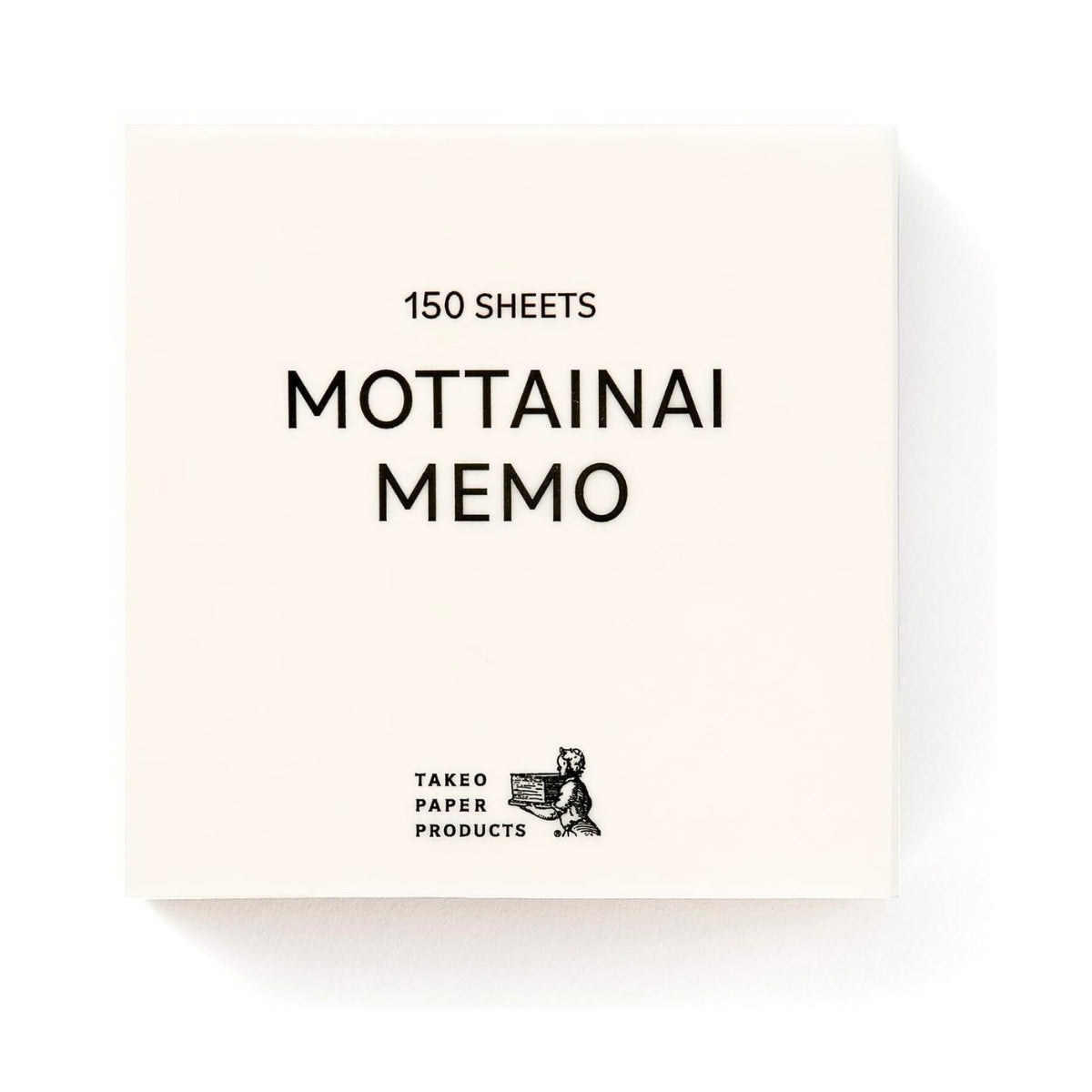 Takeo MOTTAINAI Memo Block