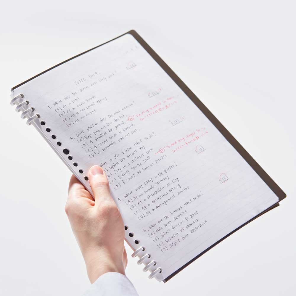 KING JIM Tefrenu Split Ring Notebooks