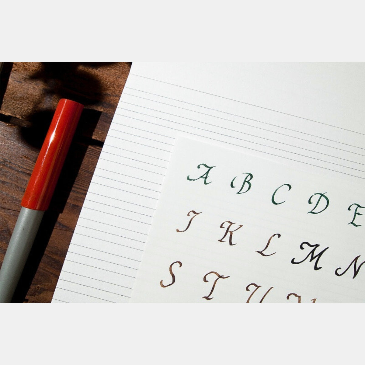 Tools To Live By Calligraphy Practice Notebook Plain