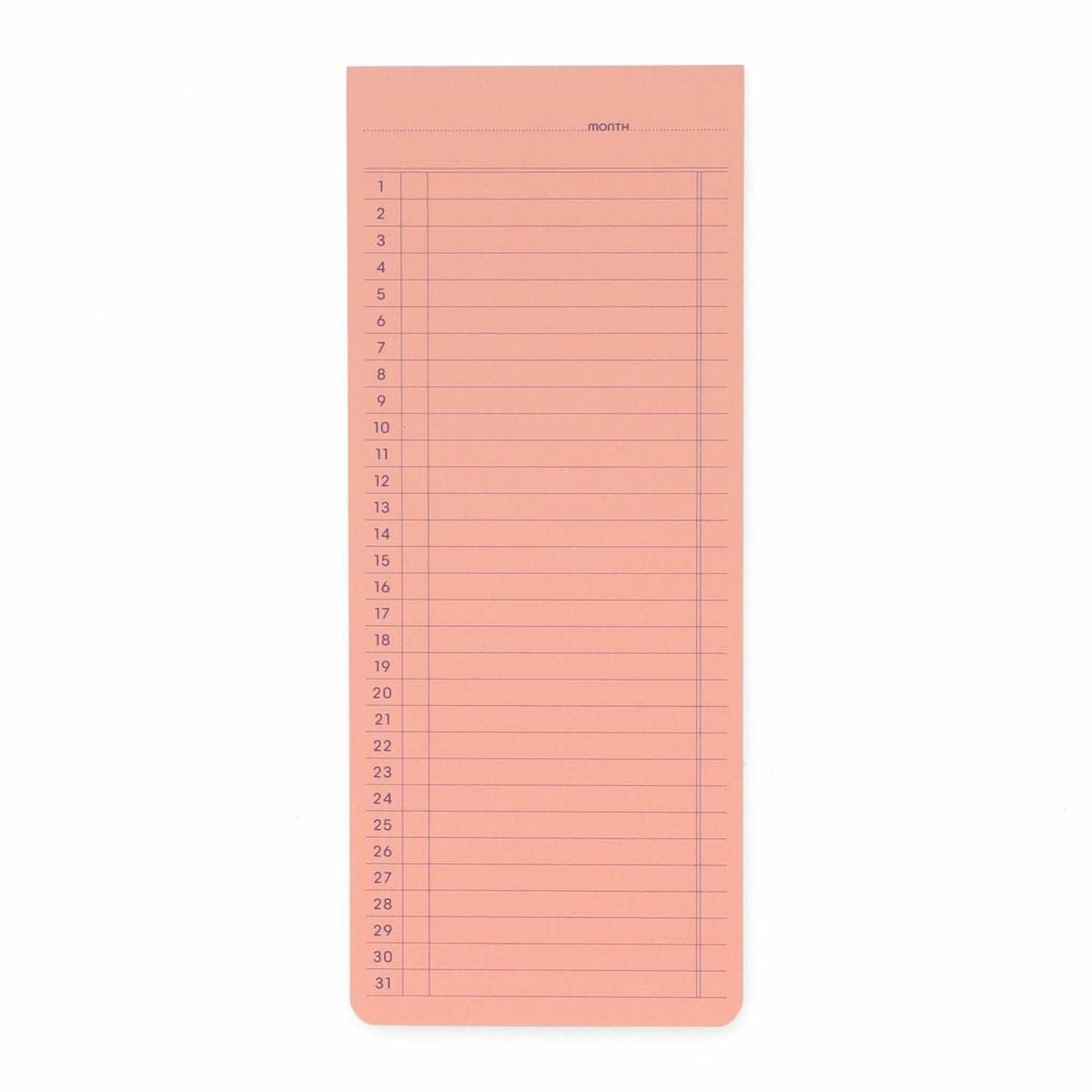 Hightide Penco Sticky Memo Pad Monthly