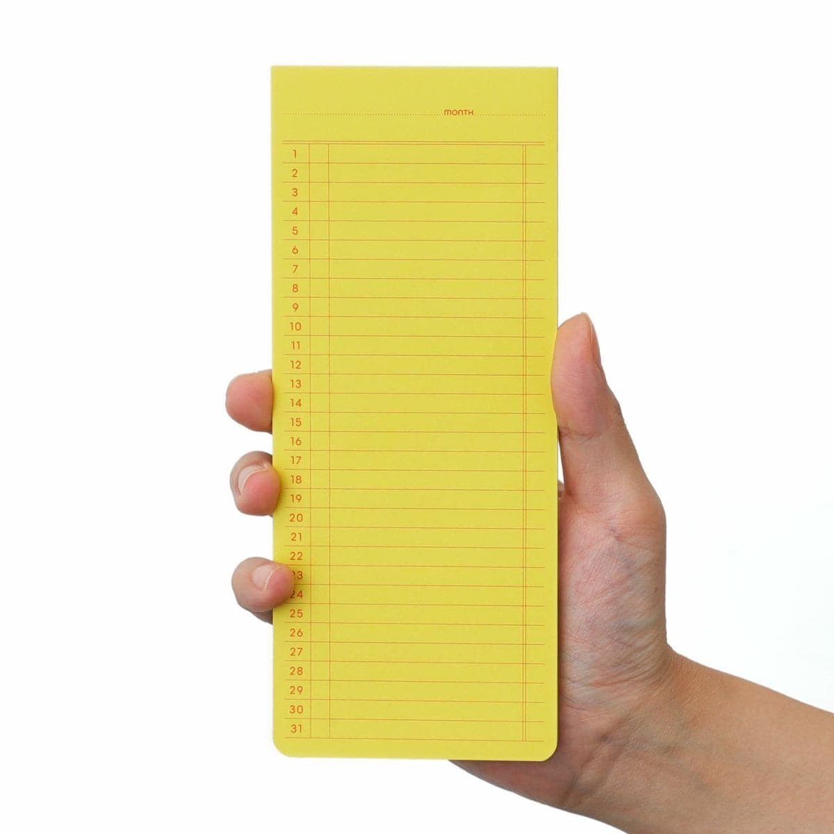 Hightide Penco Sticky Memo Pad Monthly