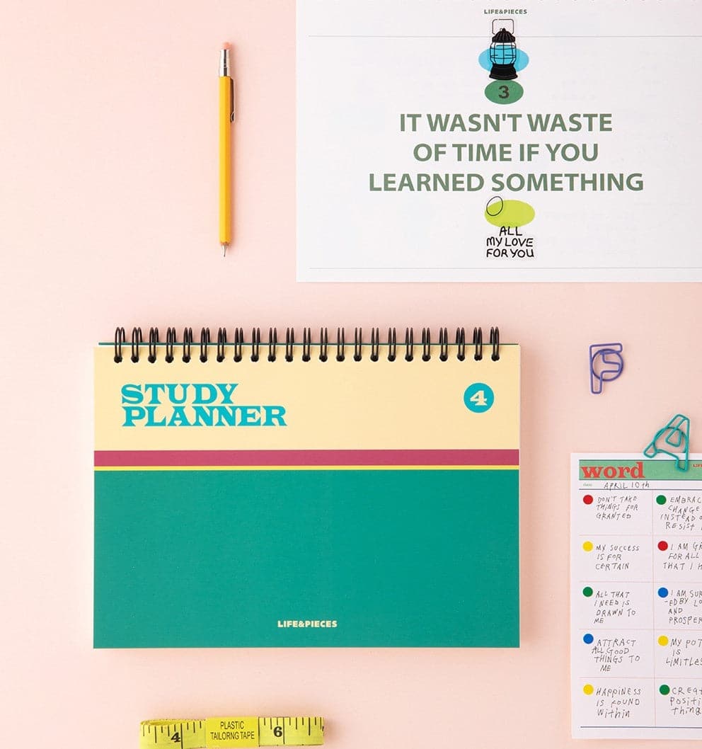 Livework Life & Pieces Study Planner - 4 Months