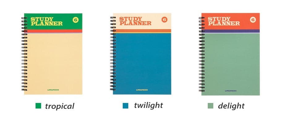 Livework Life & Pieces Study Planner - 6 Months