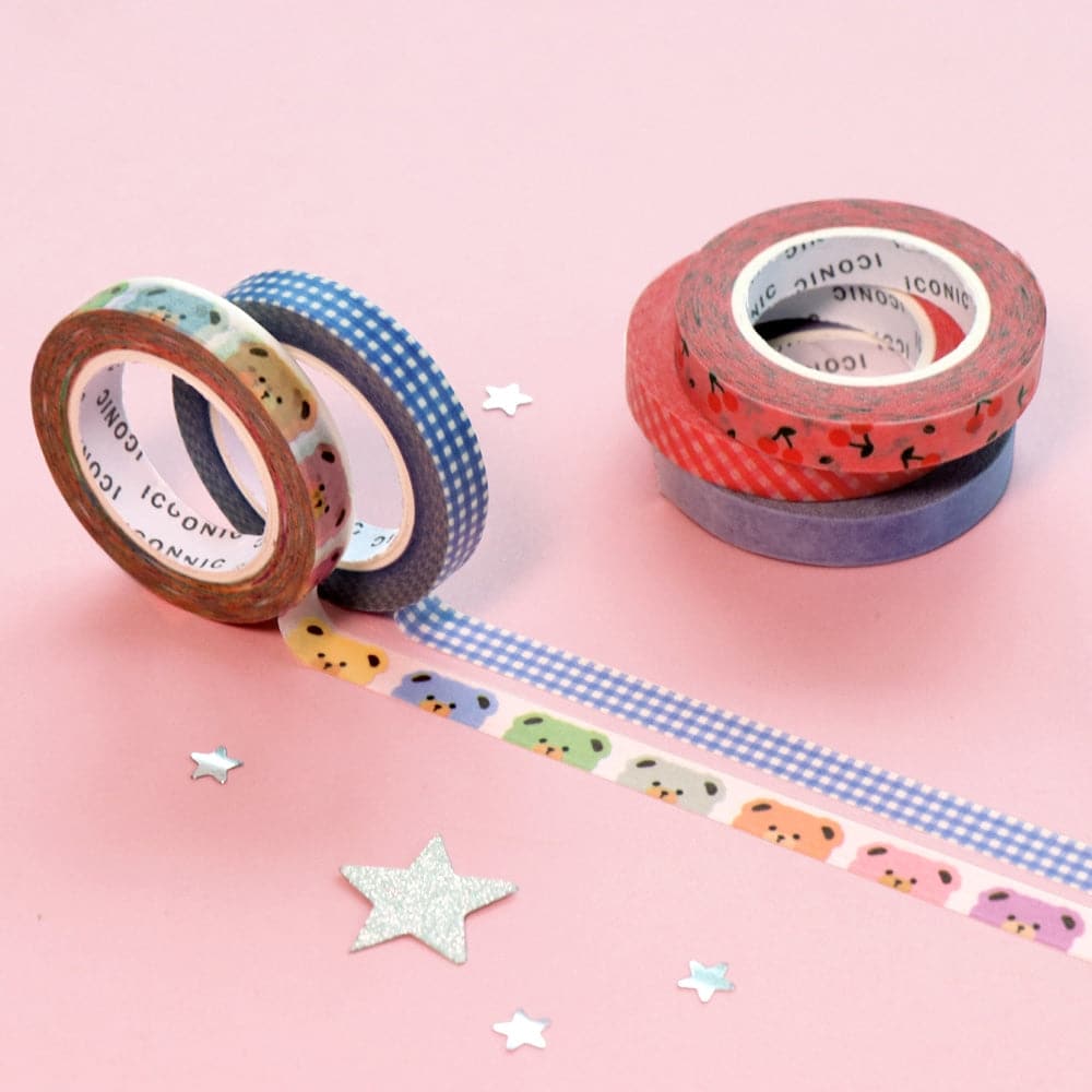 Iconic Masking Tape - Slim, Set of 2