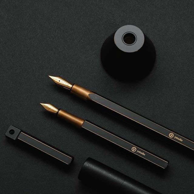 Ystudio Desk Fountain Pen + Stand