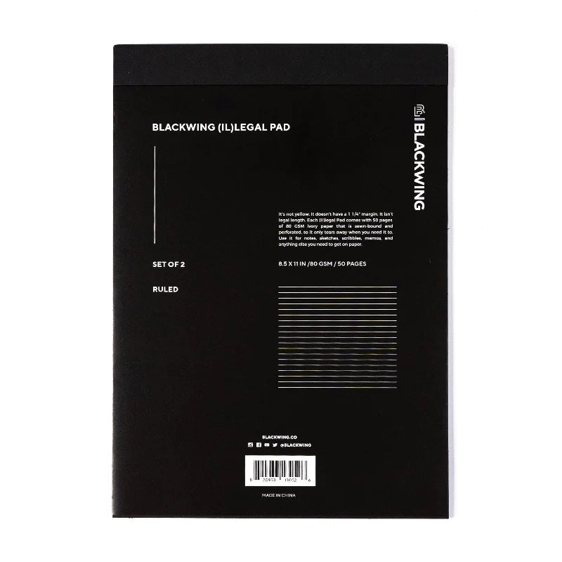 Blackwing Legal Pad - Set of 2