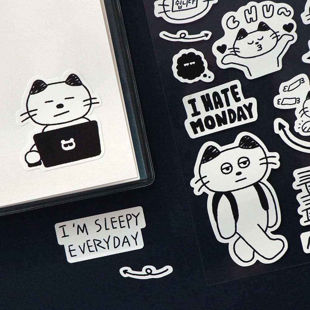 Iconic Line Drawing Planner Stickers