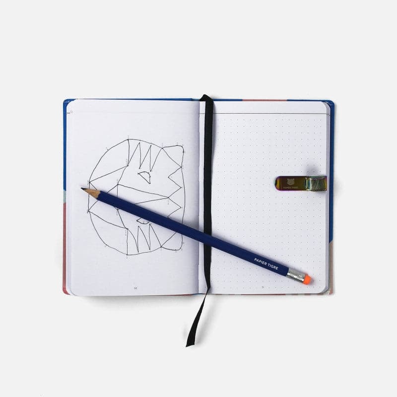 Papier Tigre Canvas Notebook (A6, Dot-Grid) - Dune