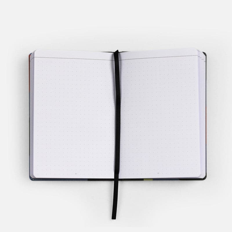 Papier Tigre Canvas Notebook (A6, Dot-Grid) - Dune