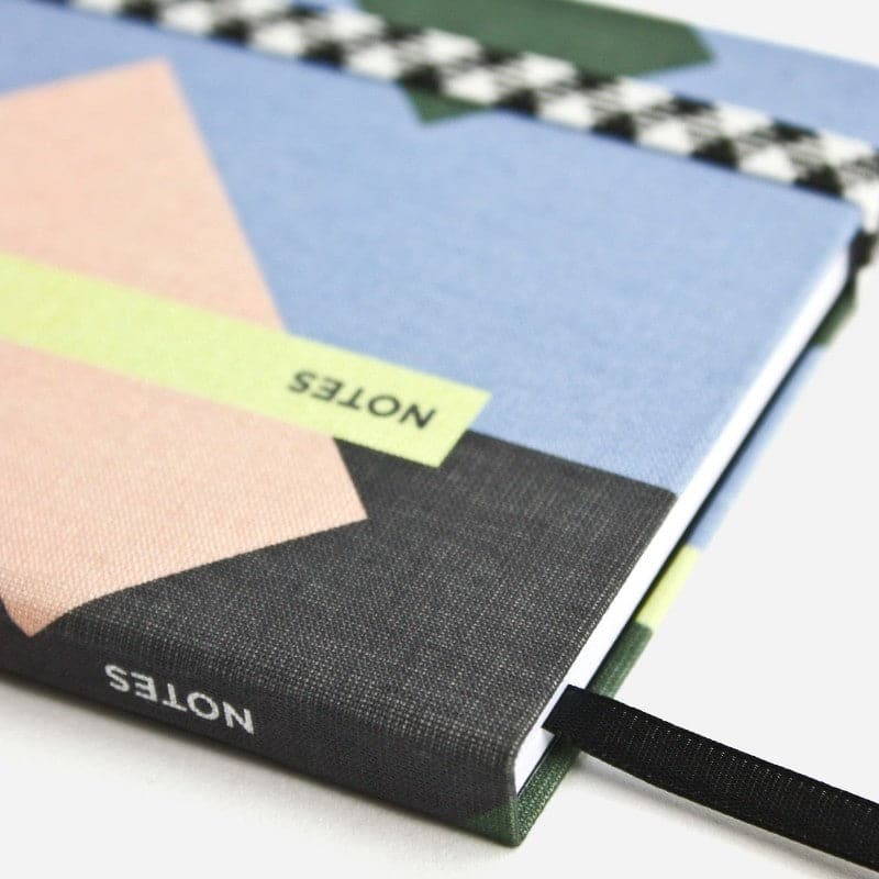 Papier Tigre Canvas Notebook (A6, Dot-Grid) - Traffic