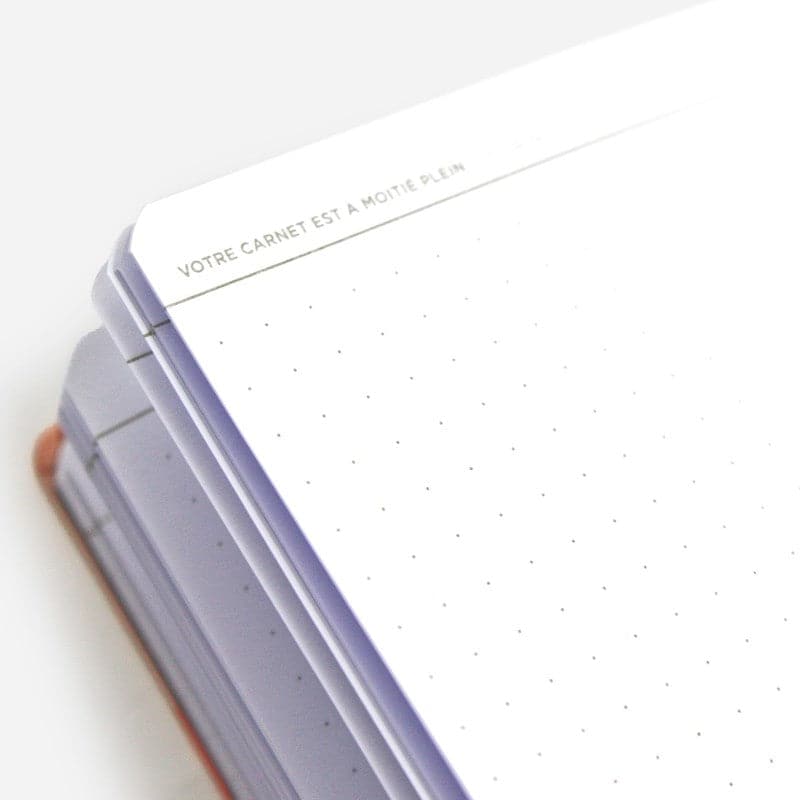 Papier Tigre Canvas Notebook (A6, Dot-Grid) - Traffic