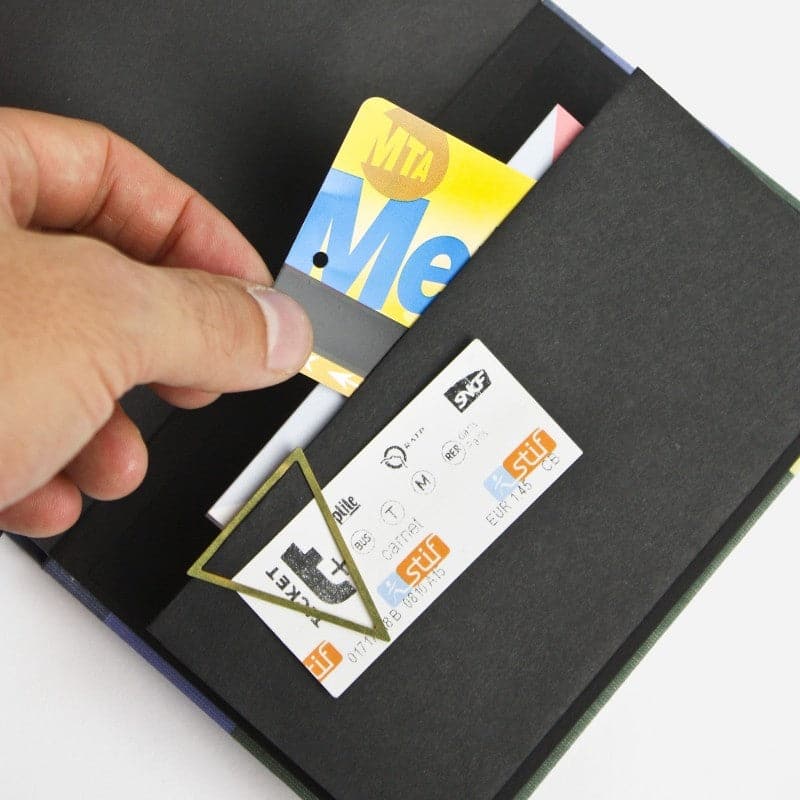 Papier Tigre Canvas Notebook (A6, Dot-Grid) - Traffic