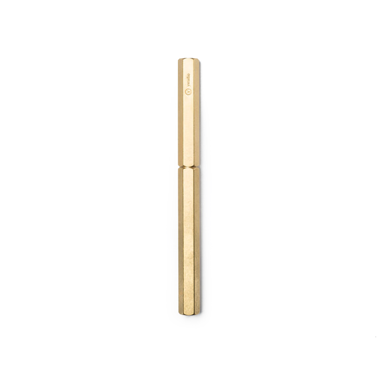 ystudio Rollerball Pen - Brass