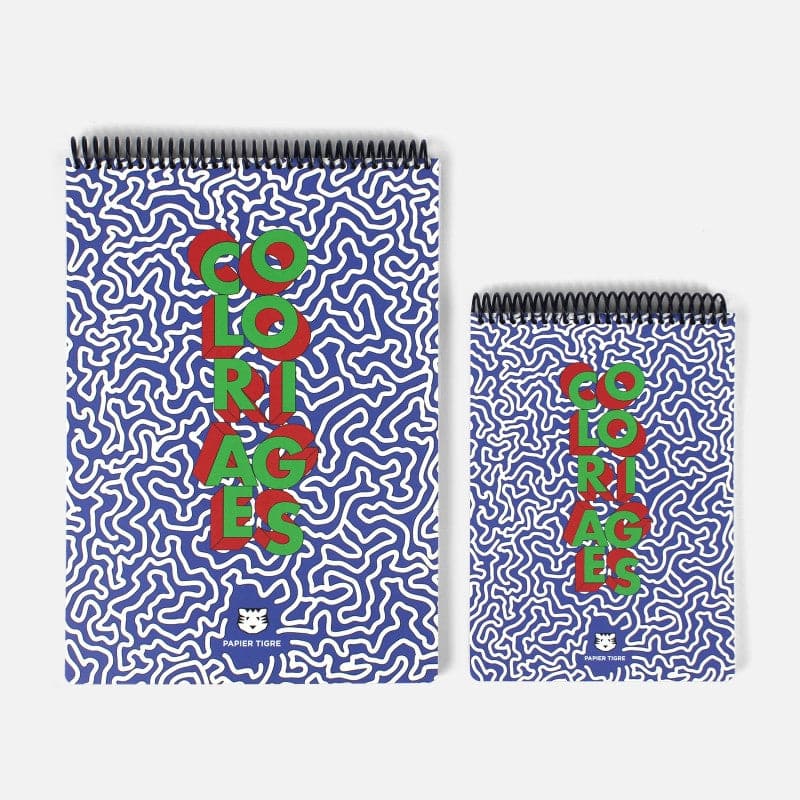 Papier Tigre Colouring Book A4