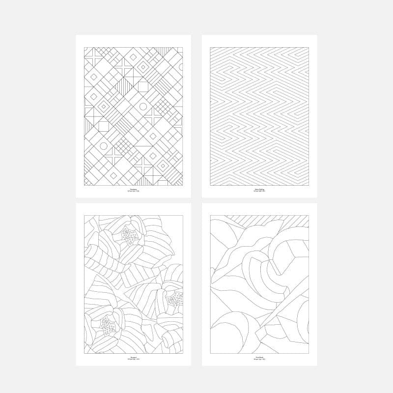 Papier Tigre Colouring Book A4