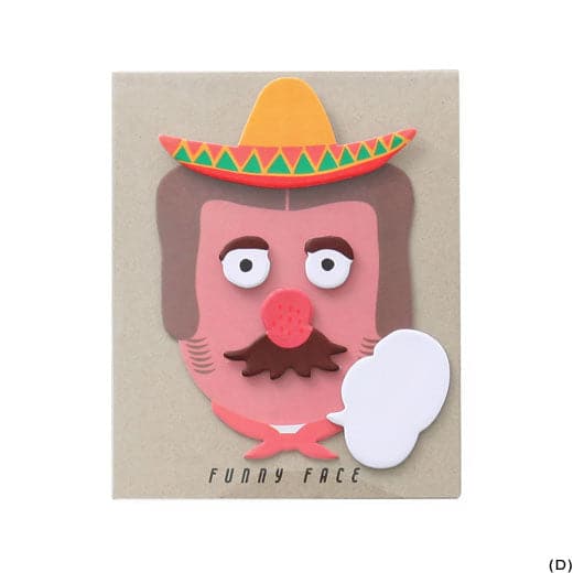 Hightide Funny Face Sticky Memo