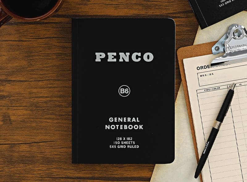Hightide Penco Soft PP Notebook B6 (Grid)