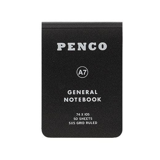 Hightide Penco Soft PP Reporter Notebook A7 (Grid)